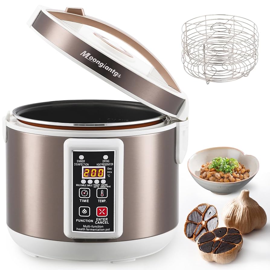 ５L 自動黒ニンニク発酵槽黒ニンニク 5L / 6L黒ニンニク発酵槽、自動インテリジェント制御ニンニク